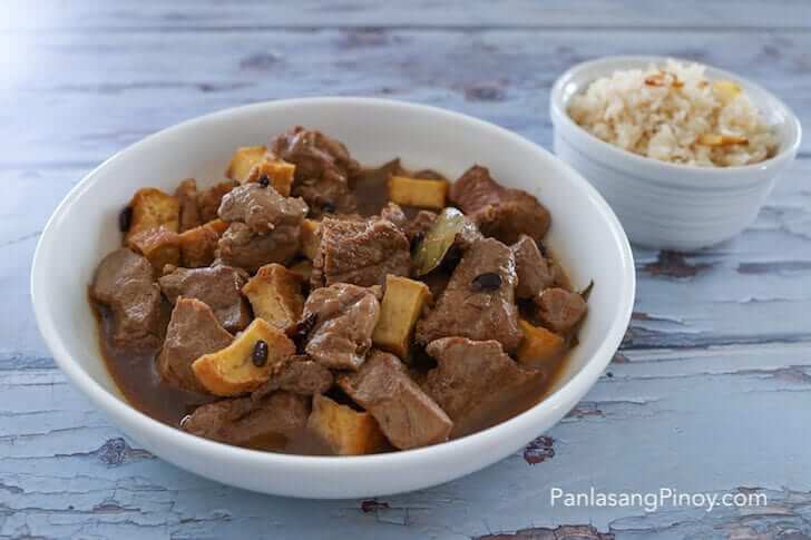 Pork Adobo with Garlic Fried Rice