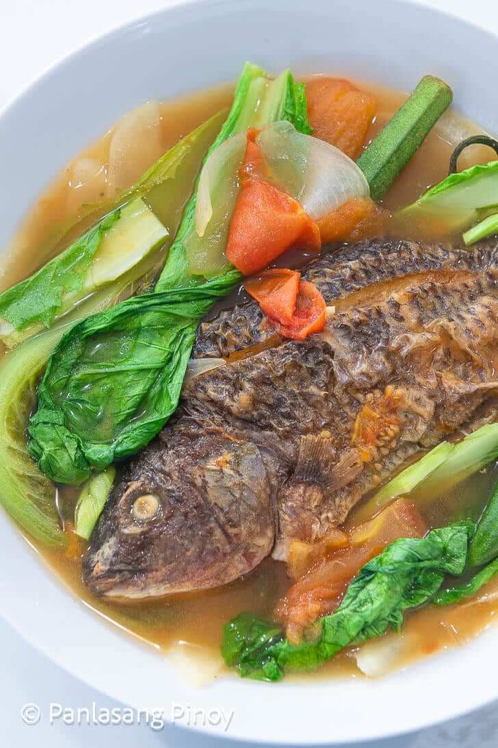 air fried fish sinigang sa miso