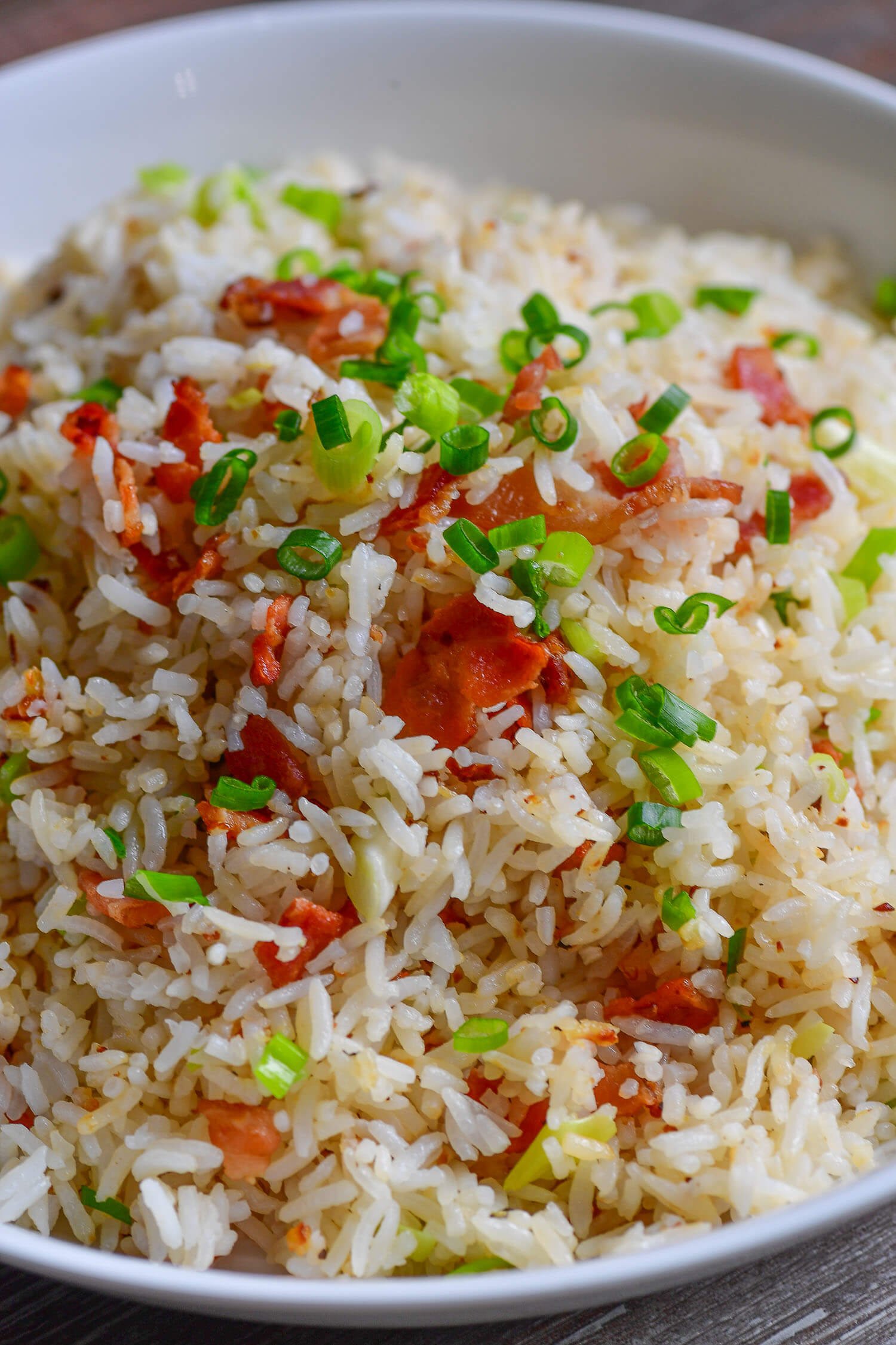 Bacon Garlic Fried Rice