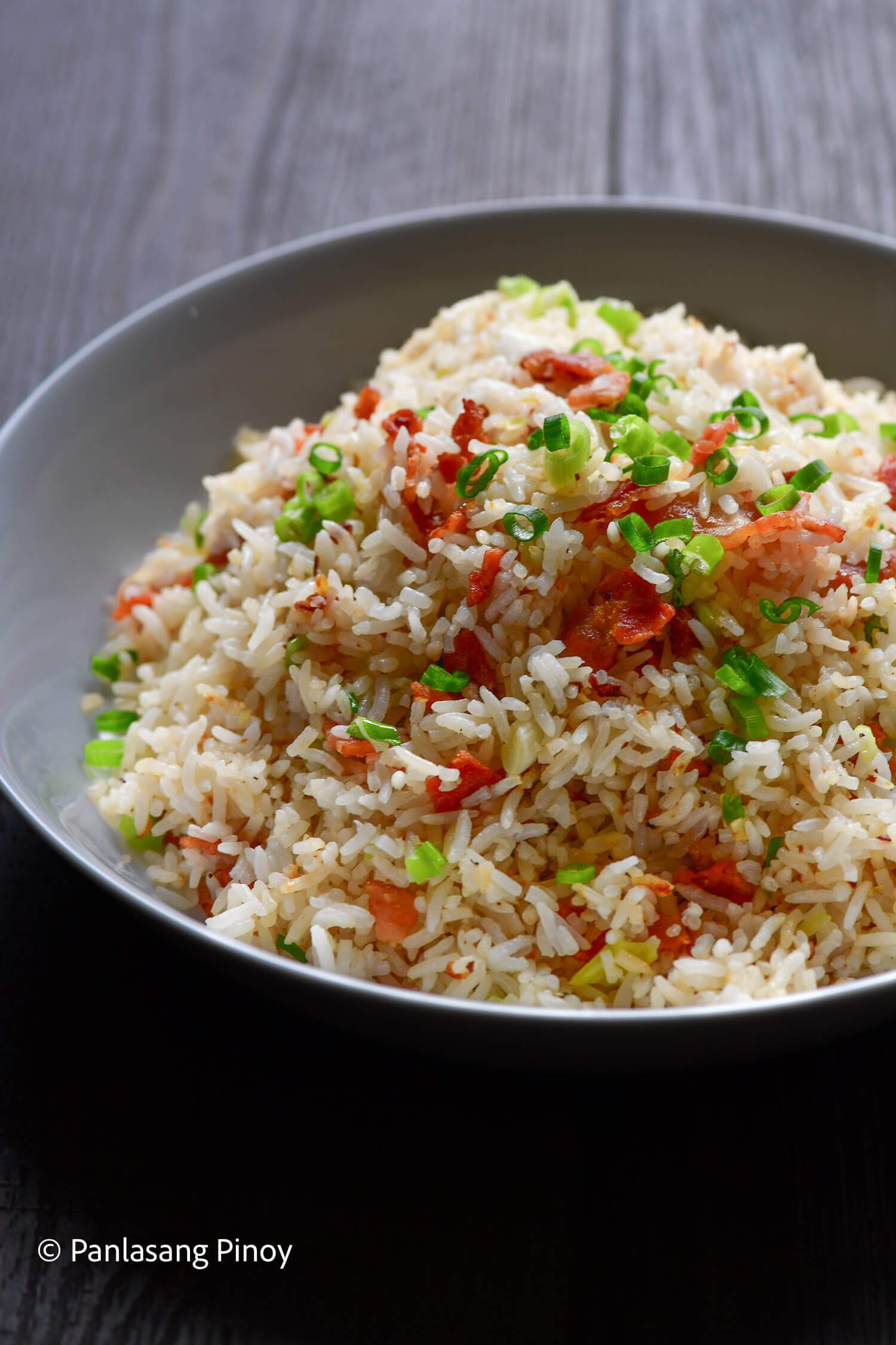 Bacon Garlic Fried Rice Recipe