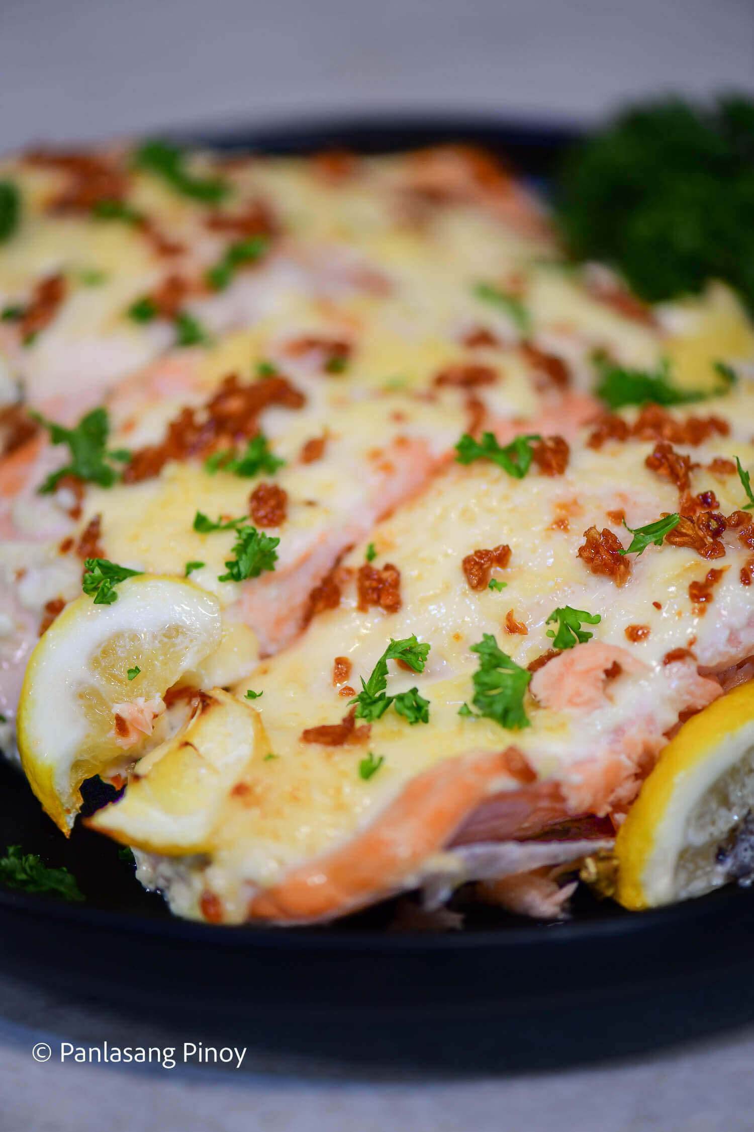 Baked salmon