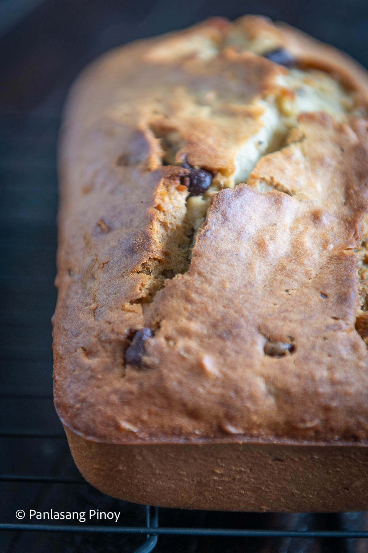 Banana Bread with Chococlate Chips and Walnuts