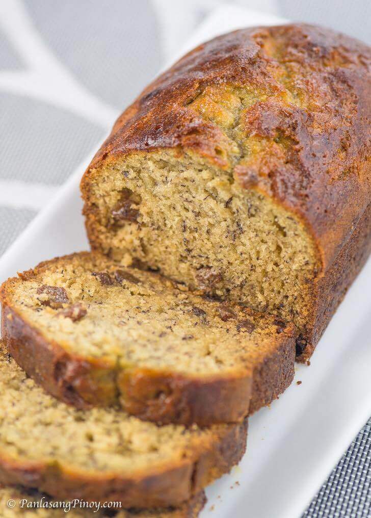 best moist banana bread with raisins recipe panlasang pinoy