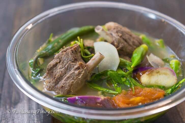 beef ribs sinigang recipe