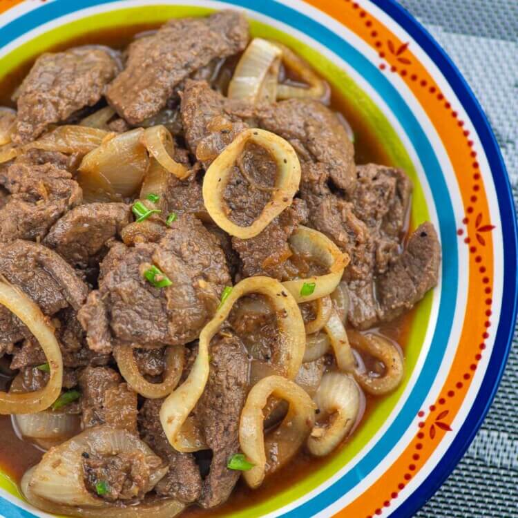 Beef steak Filipino