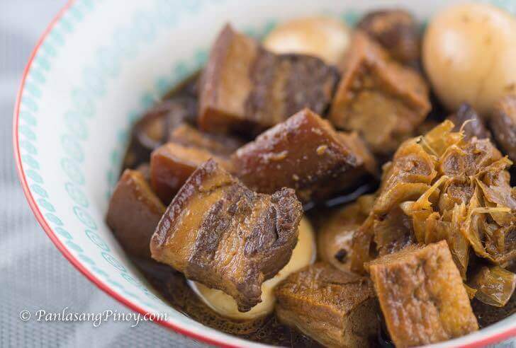 Braised Pork Belly in Soy Sauce - Tau Yew Bak