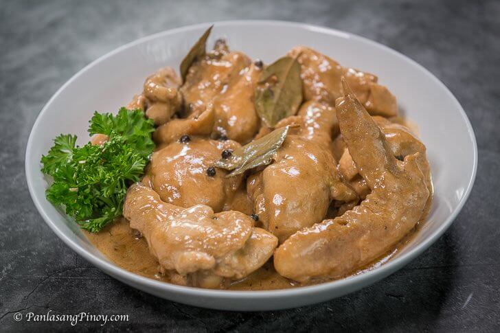 chicken adobo sa gata recipe