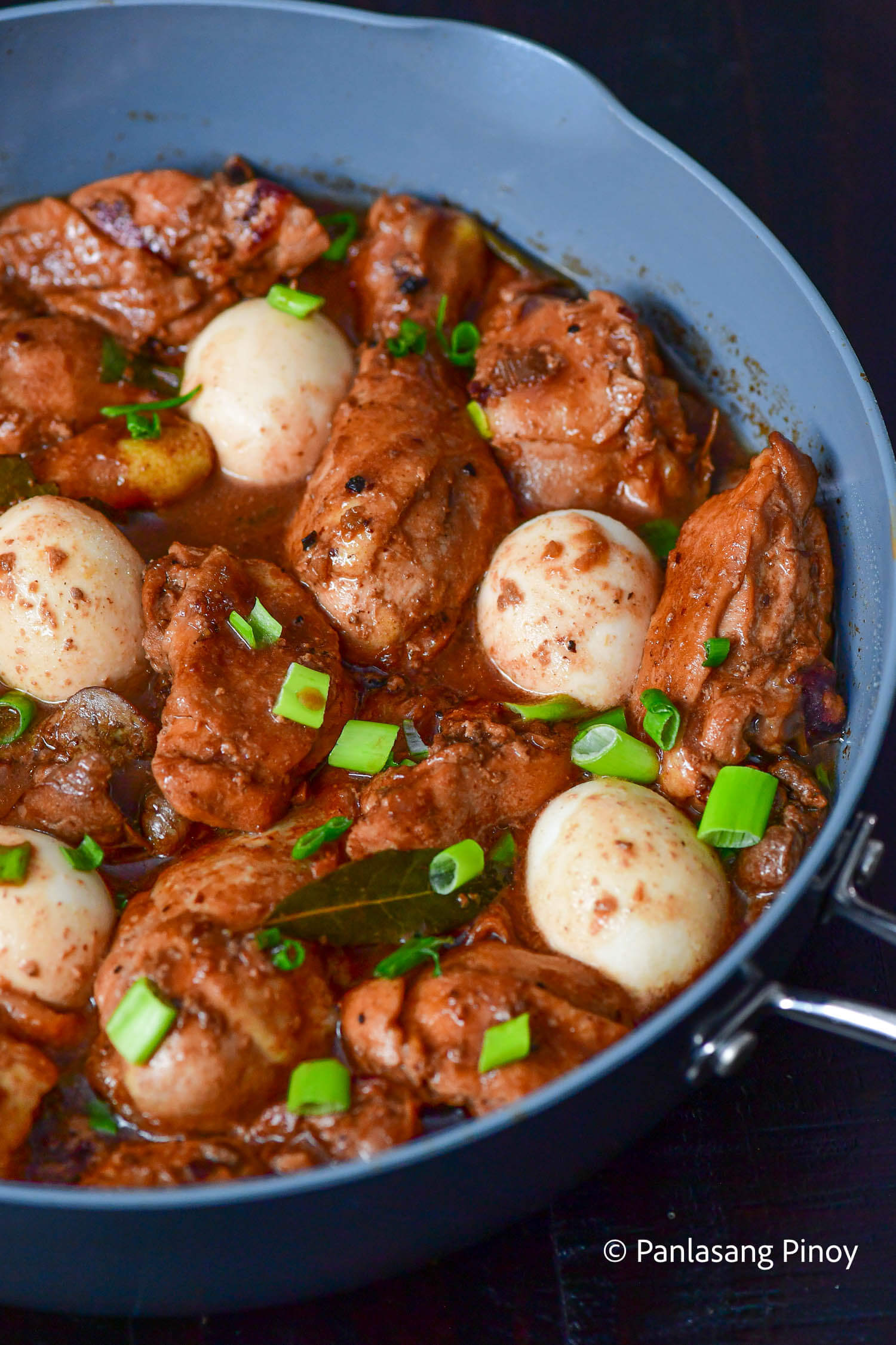 chicken adobo with eggs and chicken liver recipe