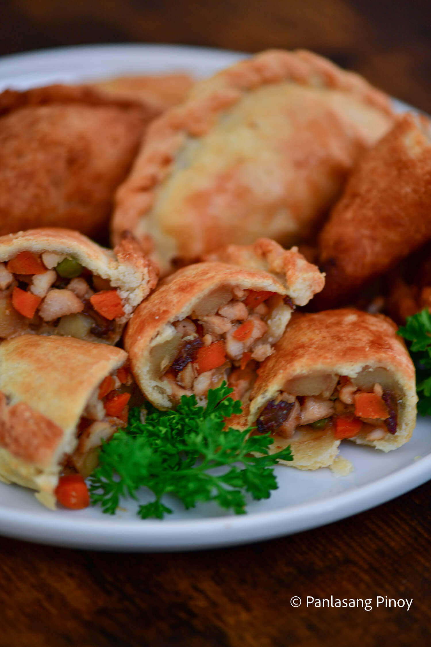 Chicken filling for pastry