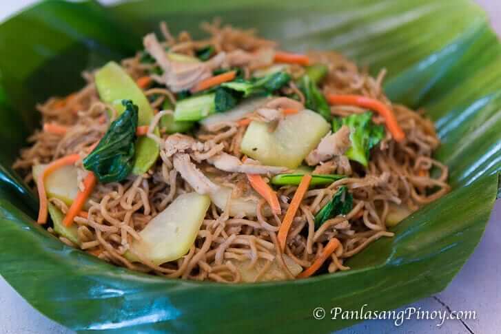 chicken pancit habhab recipe