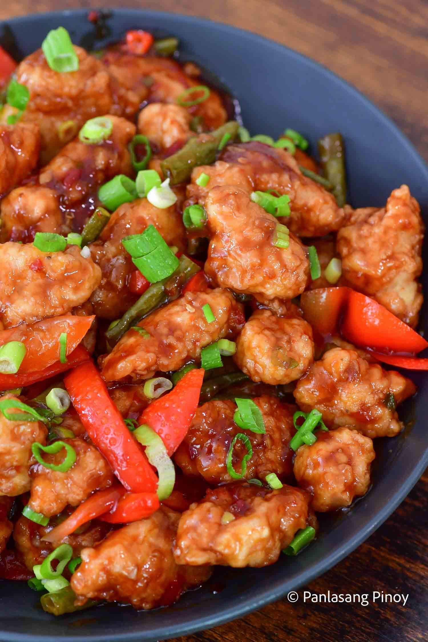 chili ginger chicken recipe