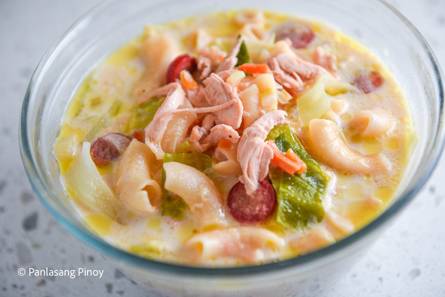 creamy chicken sopas