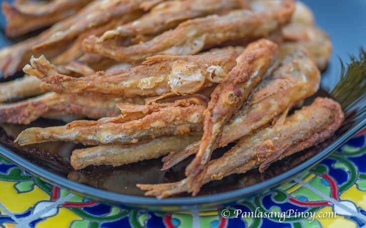 Crispy Fried Smelt Fish