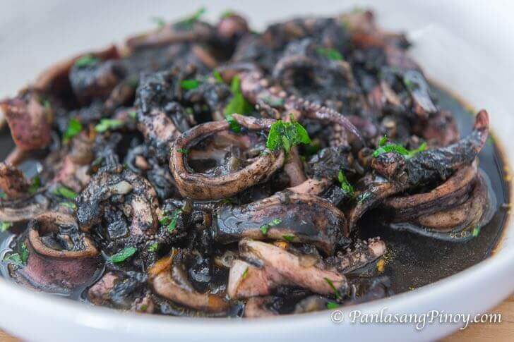 easy adobong pusit