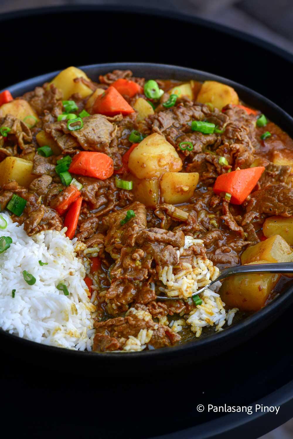 easy beef curry