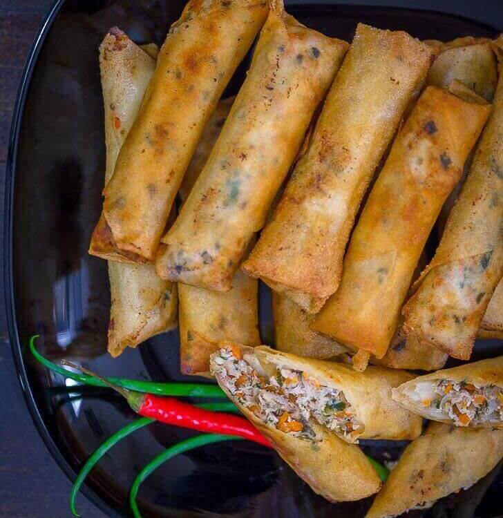 Fish Lumpia Recipe Lumpiang Bangus