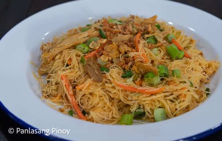 garlic bihon recipe