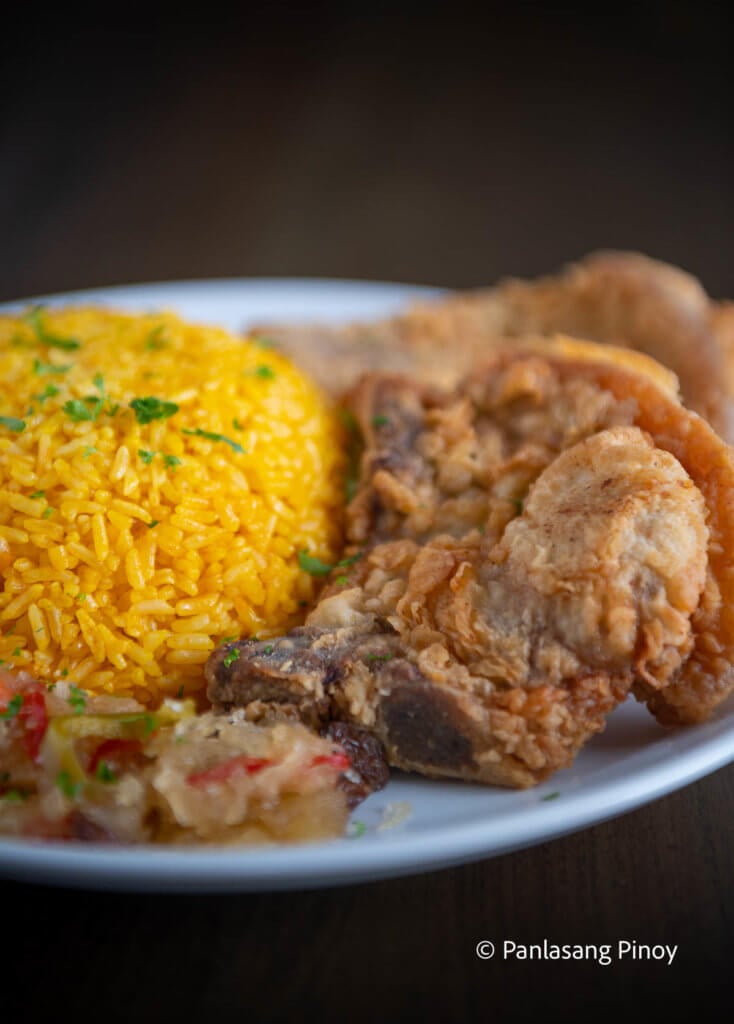 Java Rice with Pork Chop