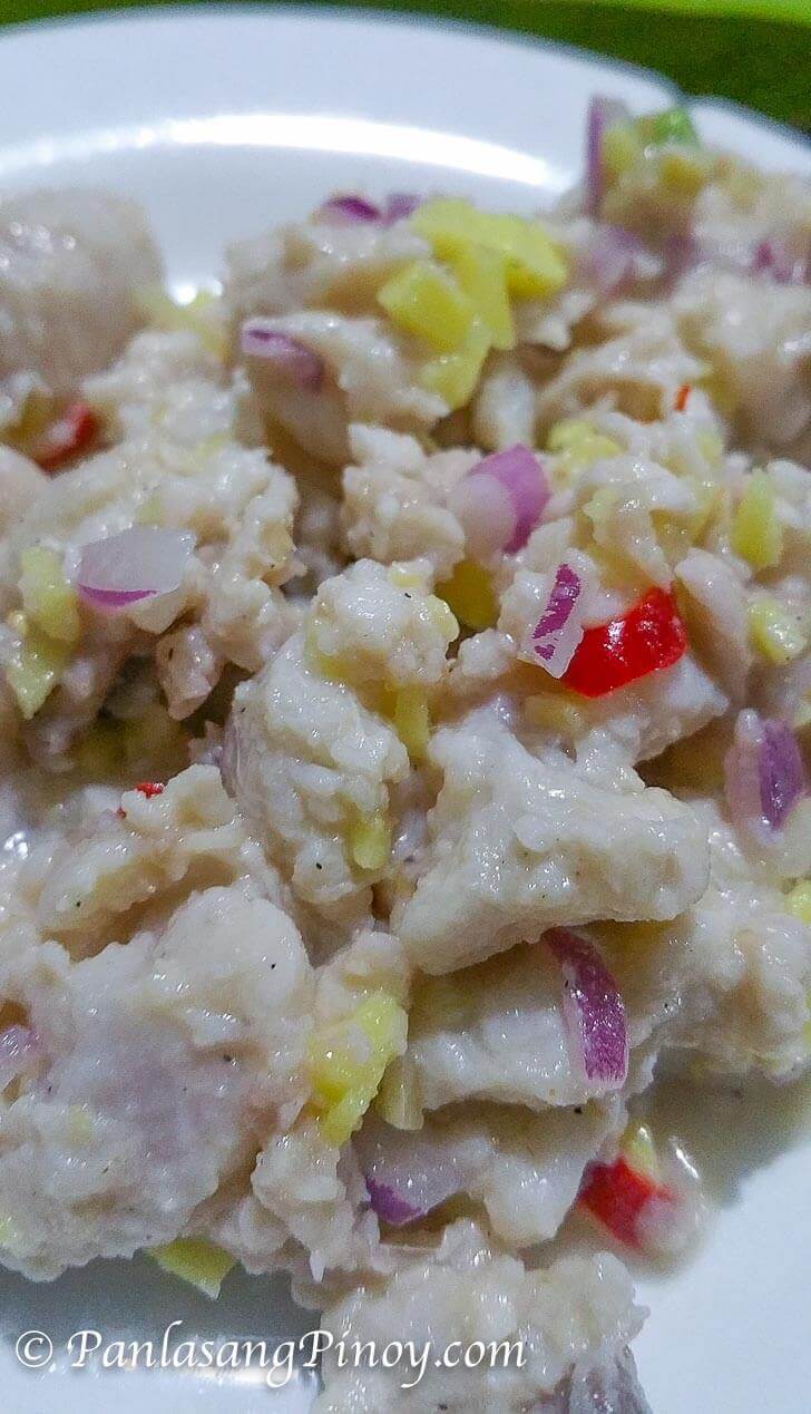 Kinilaw na Tanigue Recipe