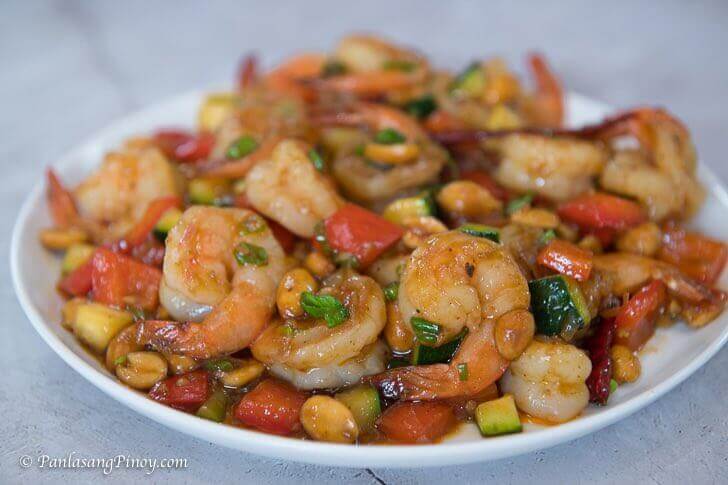 kung pao shrimp