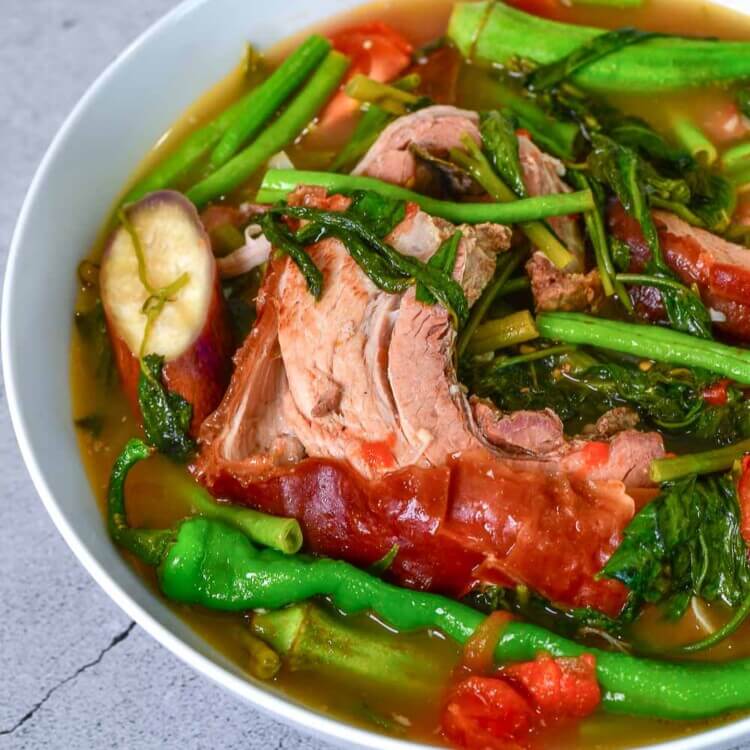 lechon sinigang recipe