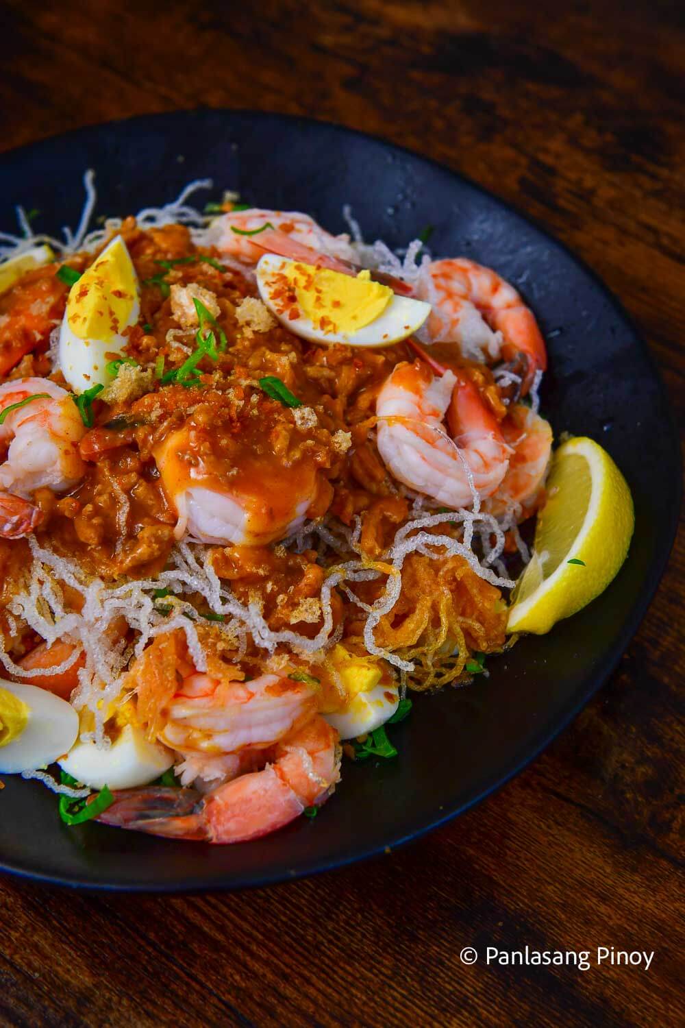 Palabok with Crispy Noodles