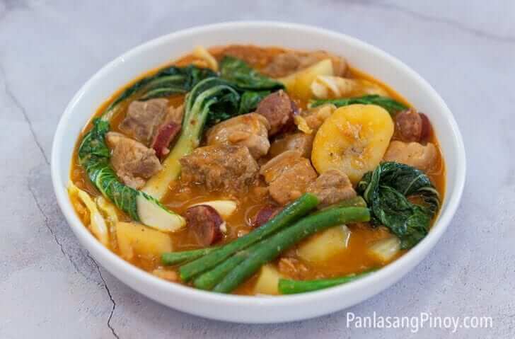 Pochero with Pork and Beans