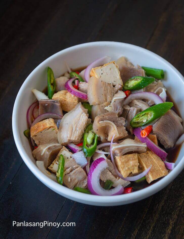 Pork with Tofu Filipino Pulutan