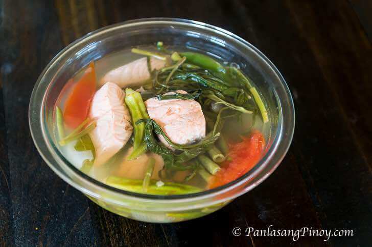 salmon sinigang recipe