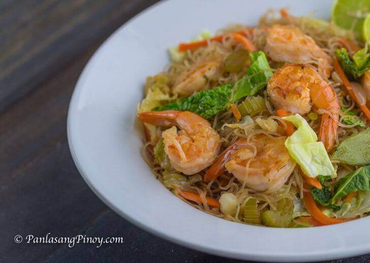 Shrimp Pancit Bihon