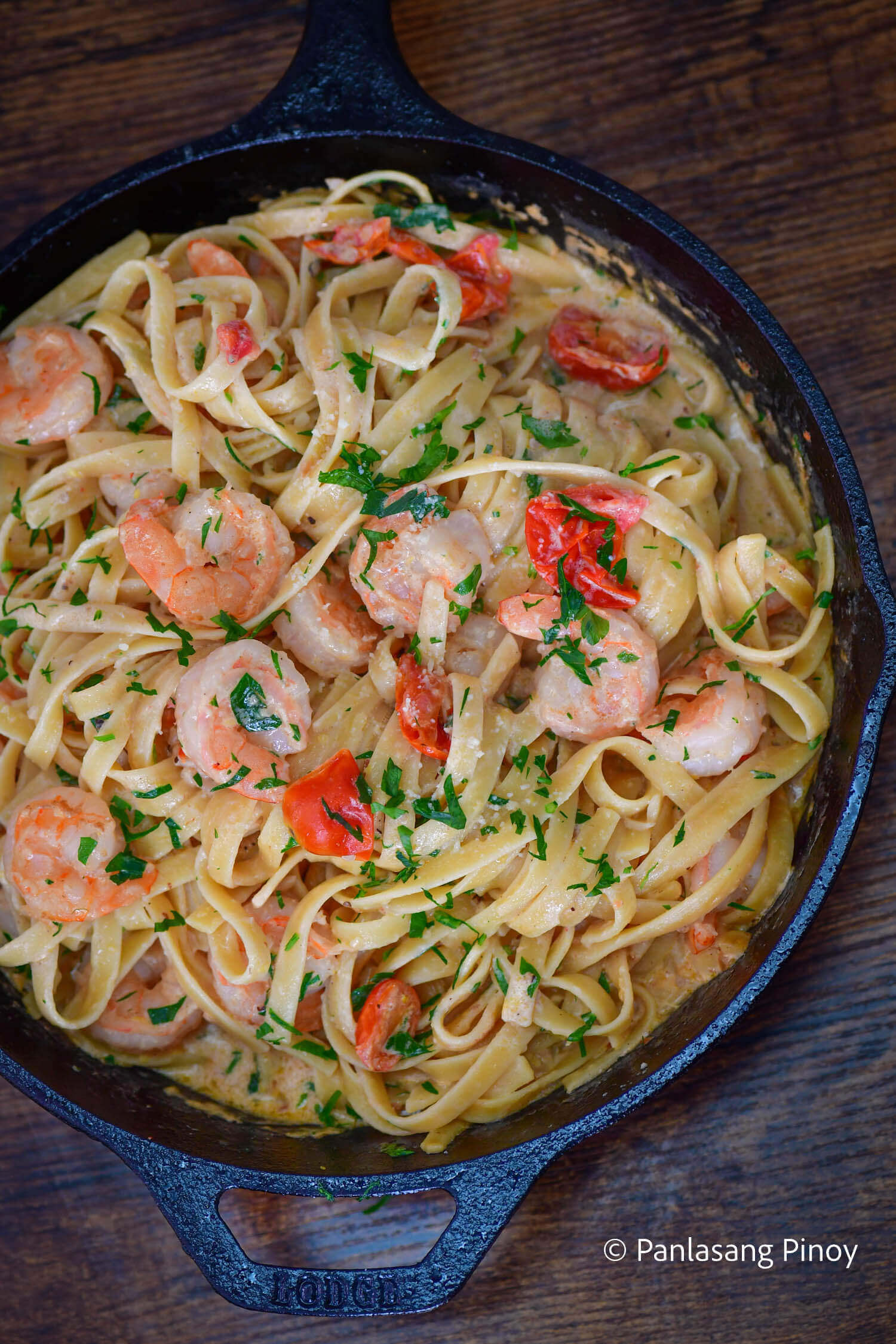 shrimp pasta