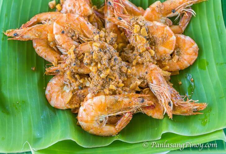 Shrimp with Butter and Taba ng Talangka Recipe