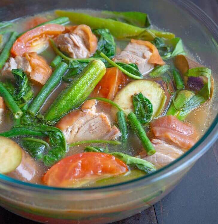 sinigang na lechon recipe