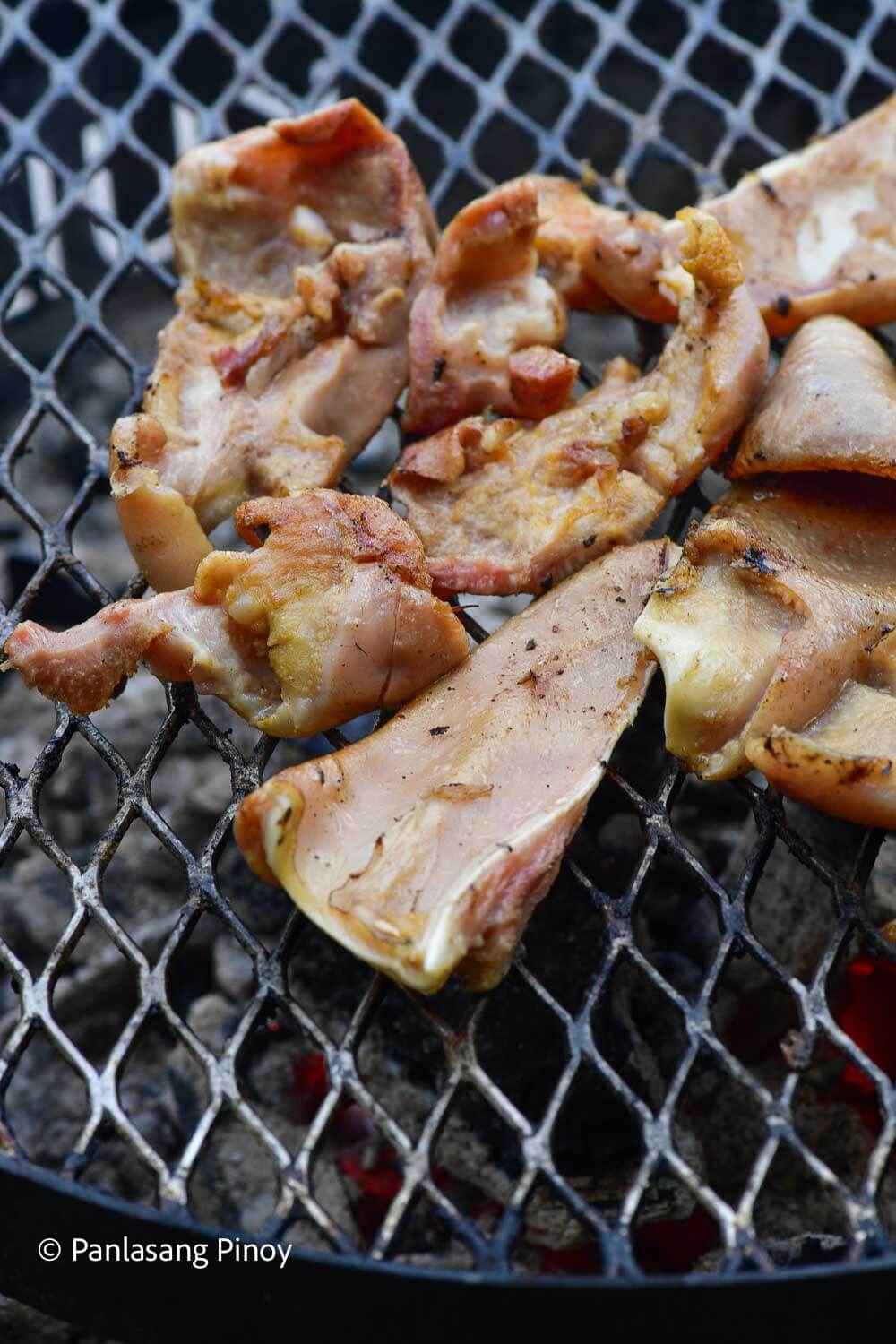 grilling sisig ingredients