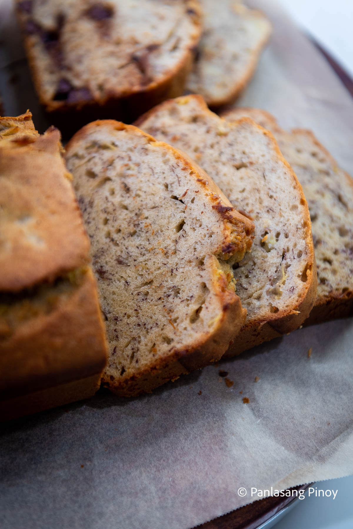 Sliced Banana Bread