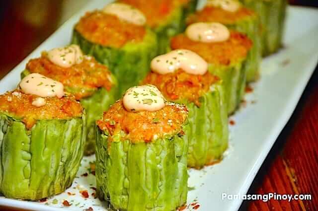 Meat Stuffed Ampalaya Recipe