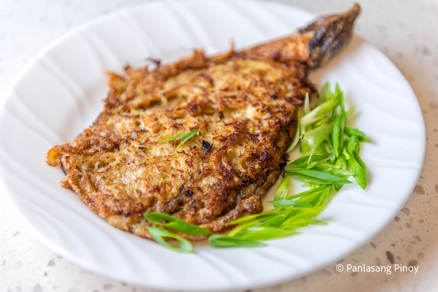 Tortang talong omelet