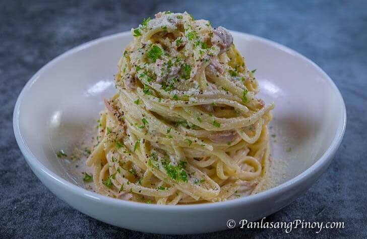 Tuna Pasta Alfredo