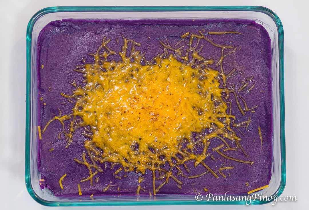 Ube Halaya with Cheese