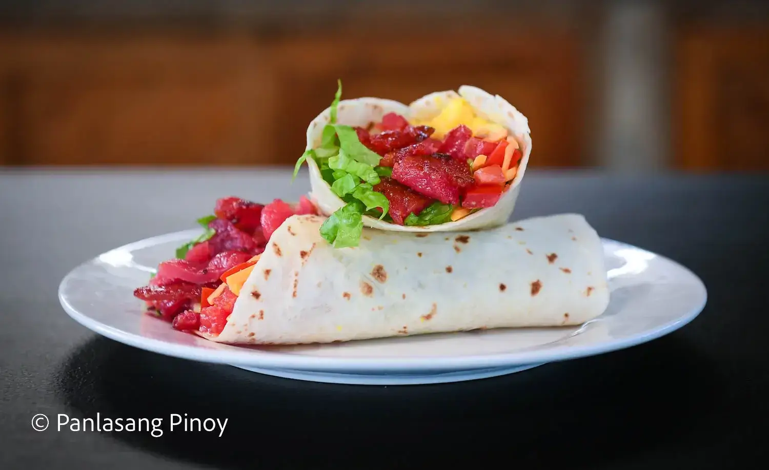 Tocino burrito wrap