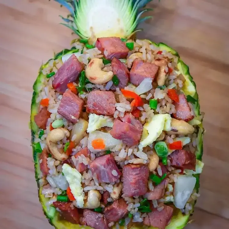 easy pineapple fried rice