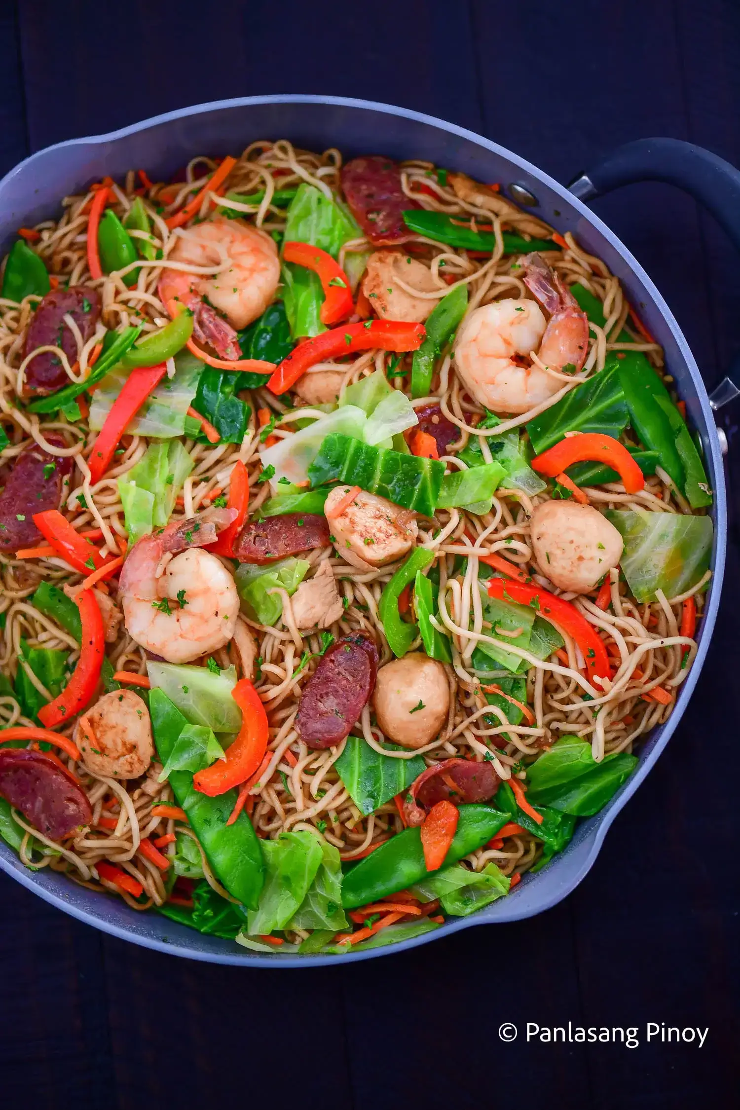 Filipino pancit canton