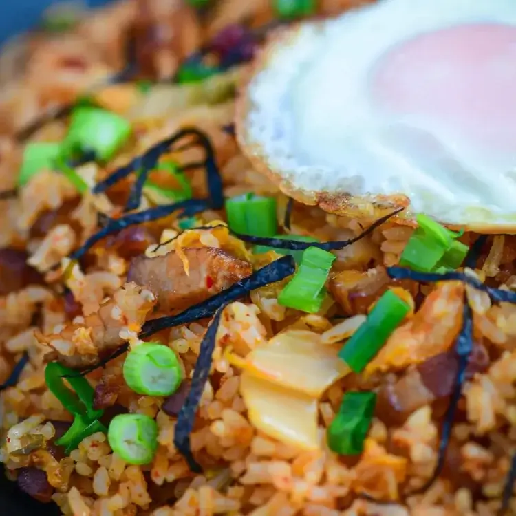 Pinoy Kimchi Fried Rice