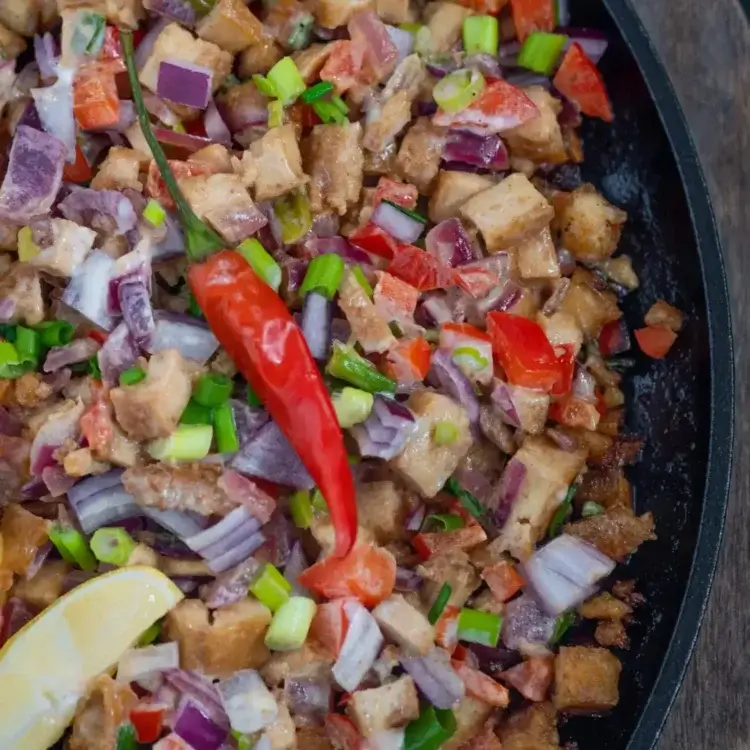 Sizzling Tofu Sisig Recipe Panlasang Pinoy