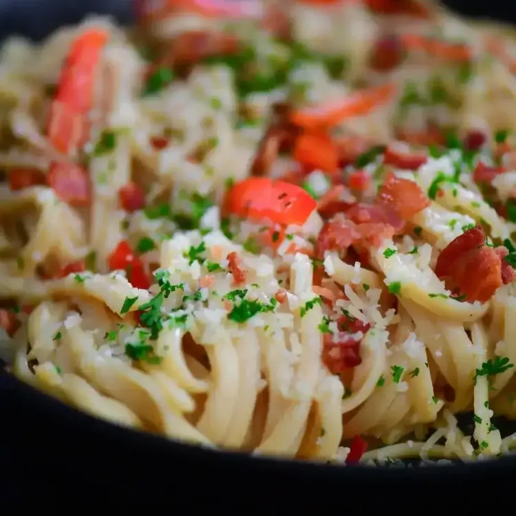 tuna carbonara